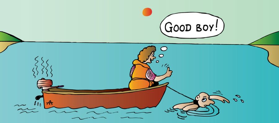 'Good boy!'