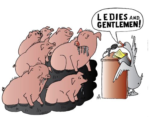 'Ladies and Gentlemen.'
