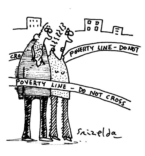 Poverty Line - do not cross
