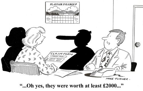 '...Oh yes, they were worth at least £2000...'