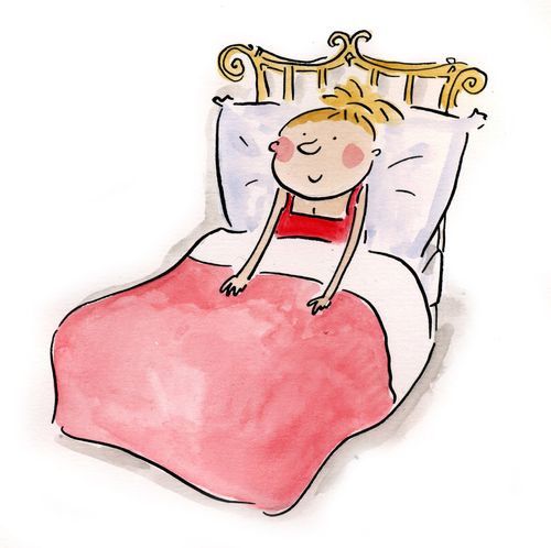 Princess in Bed