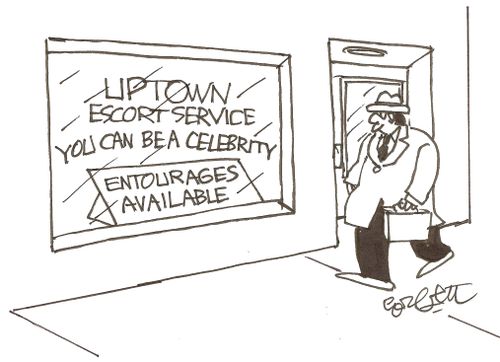 Uptown Escort Service...you can be a celebrity: Entourages available.