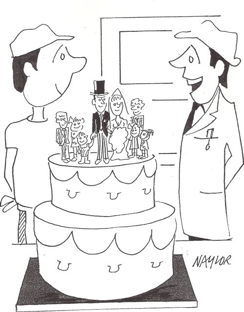 Second Wedding Cake