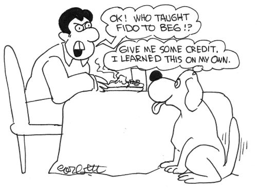 "I taught myself to beg."