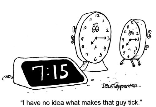 'I have no idea what makes that guy tick.'
