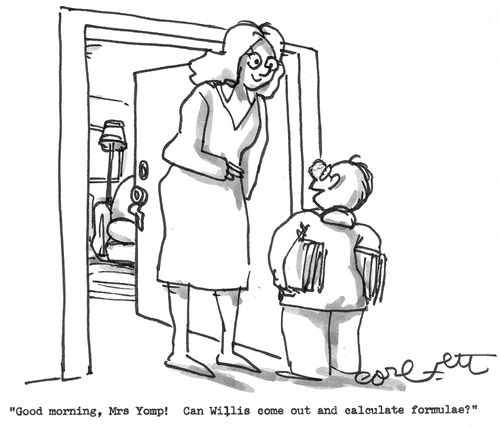 '... Can Willis come out and calculate formulae?'