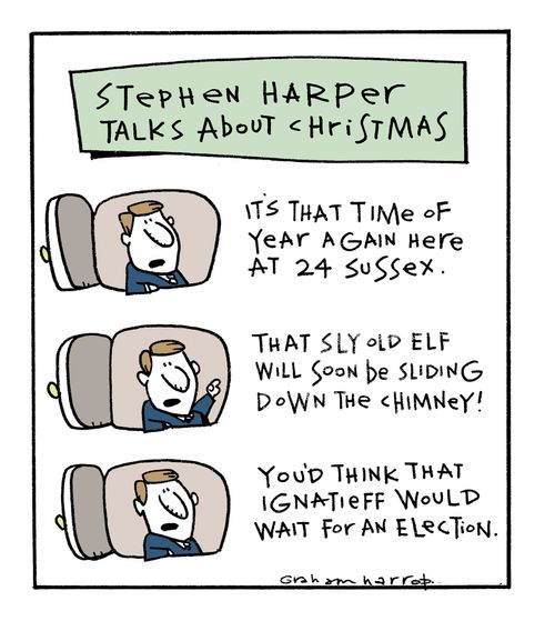 Harper talks about Christmas