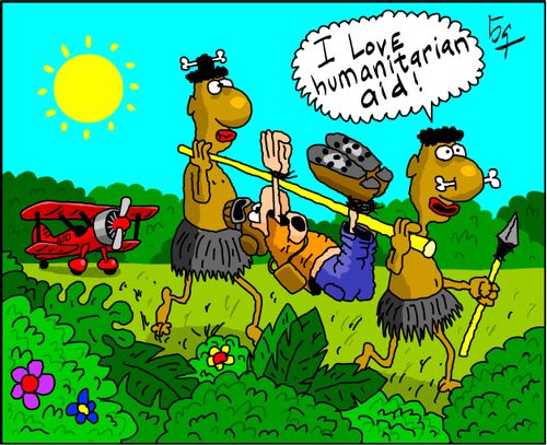 I love humanitarian aid!