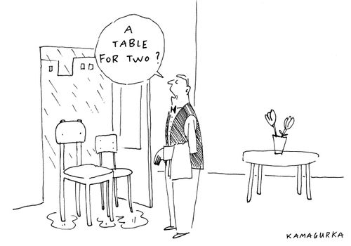 'A table for two?'
