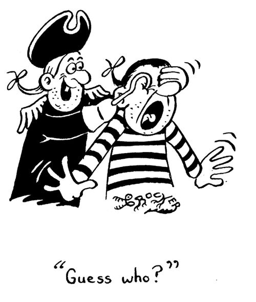 'Guess who?'