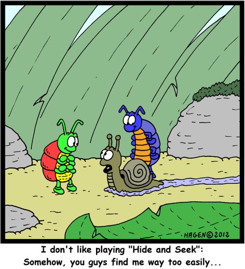 'I don't like playing 'Hide and Seek': Somehow, you guys find me way too easily...'