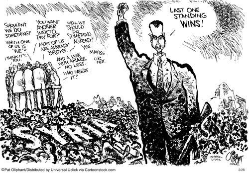'Last one standing wins!'