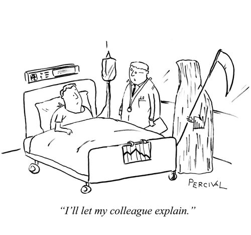'I'll let my colleague explain.'