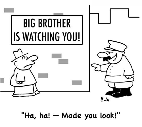 'Ha, ha! -- Made you look!'
