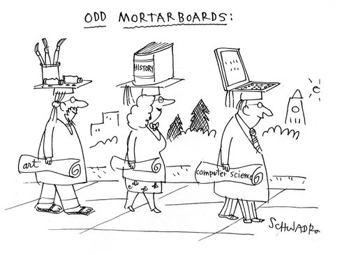 Odd Mortarboards.