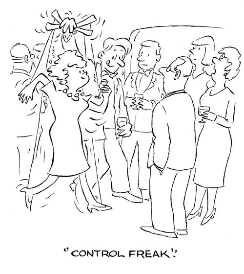 'Control freak.'
