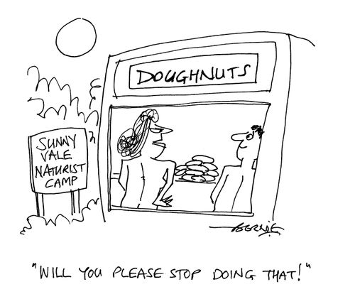 'Will you please stop doing that!'