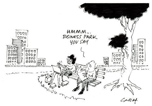 Business Park you say...