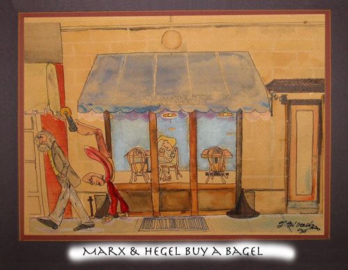 Marx & Hegel Buy a Bagel.