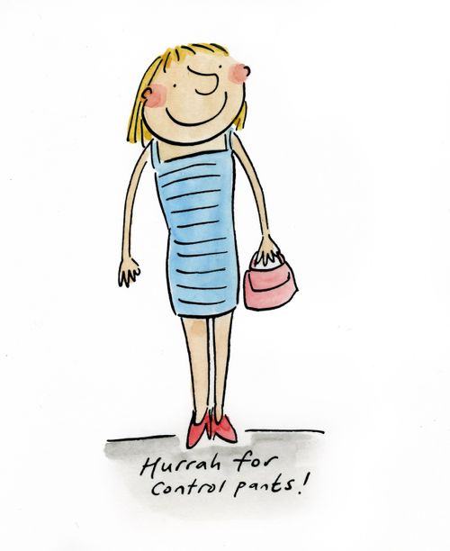 Hurrah for control pants!