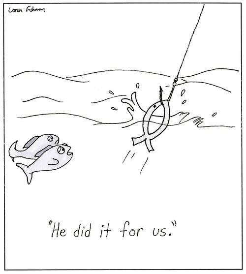 'He did it for us.'