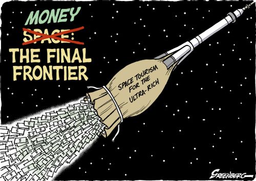 Space tourism.