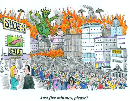 'Just five minutes, please?'