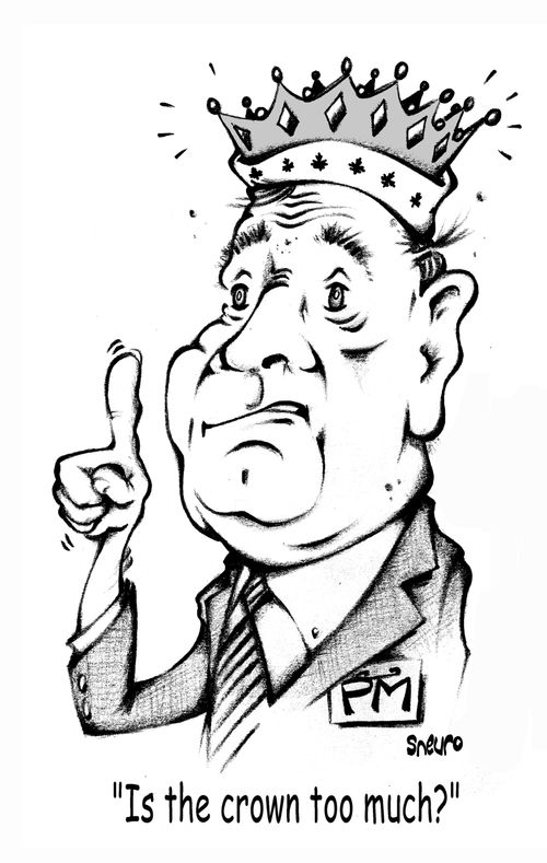 Paul Martin: Is the crown too much?