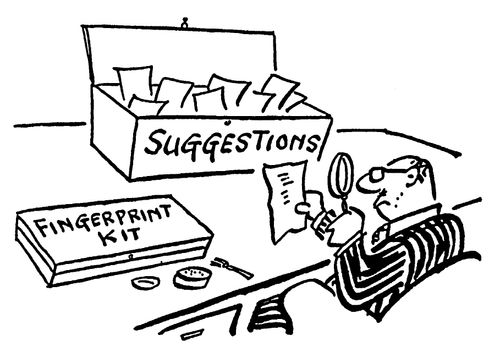 Suggestion Box/Fingerprint Kit