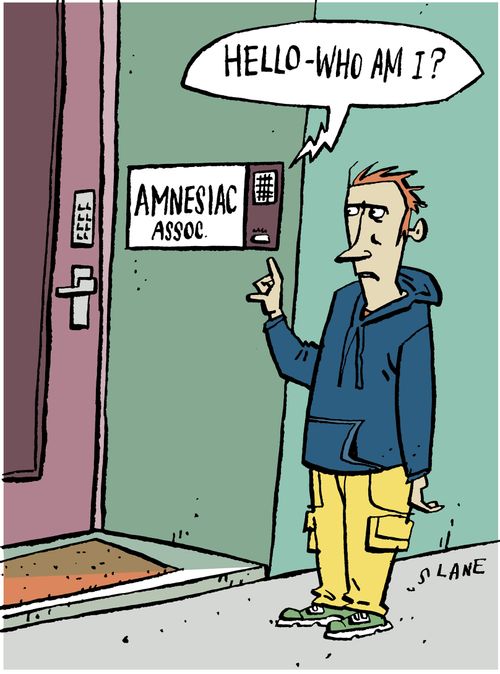 Amnesiac Association Door.