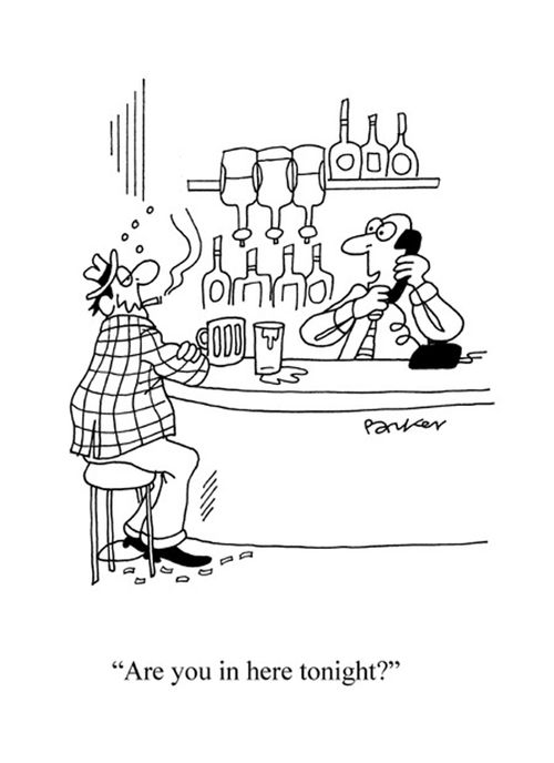 'Are you in here tonight?'