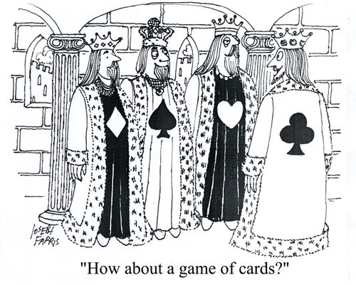 'How about a game of cards?'