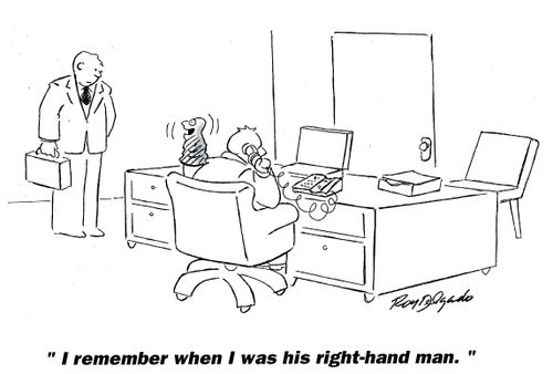 'I remember when I was high right-hand man.'
