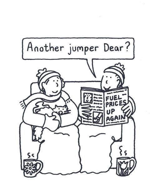 'Another jumper Dear?'