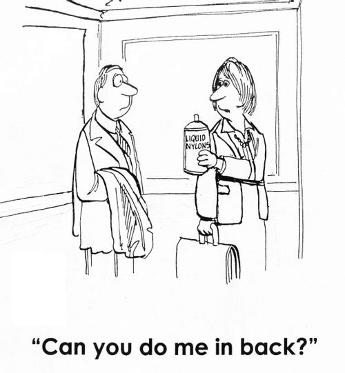 'Can you do me in back?'