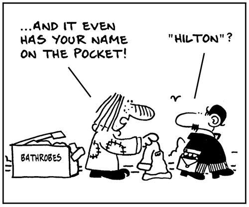 'And it even has your name on the pocket.'