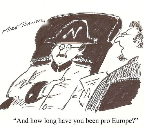 'And how long have you been pro Europe?'