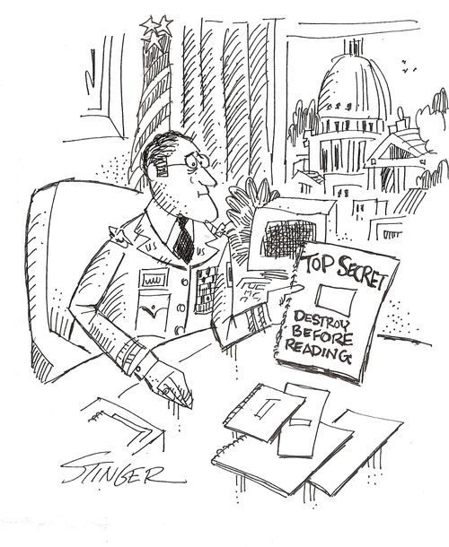 Top Secret - Destroy before reading.