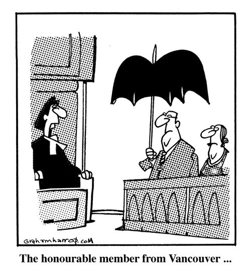 The honourable member from Vancouver....