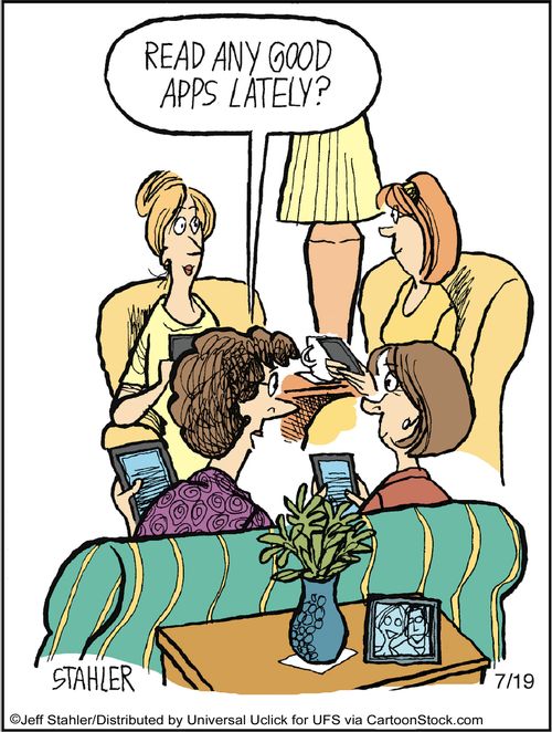 'Read any good Apps lately?'
