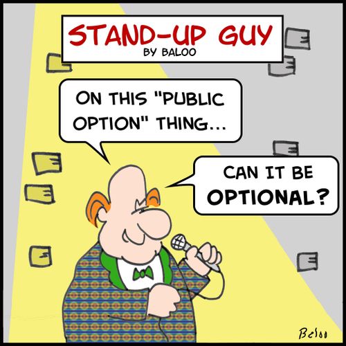 'On this 'public option' thing... Can it be optional?'