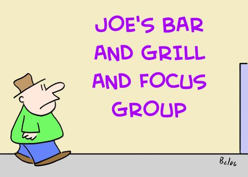 Joe's Bar and Grill and Focus Group.