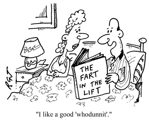I like a good whodunit.