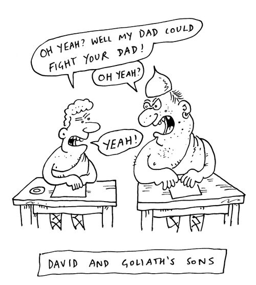 David and Goliath's sons