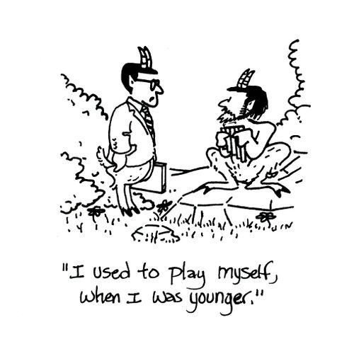 'I used to play myself, when I was younger.'