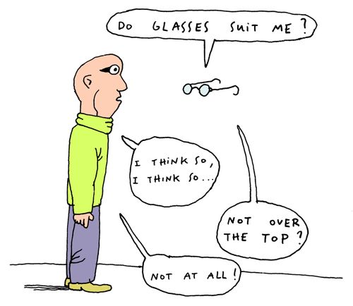 'Do glasses suit me?'