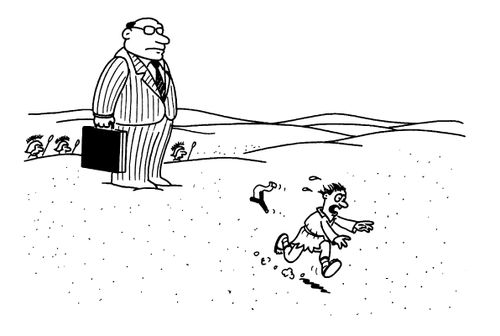 David and Goliath(?)