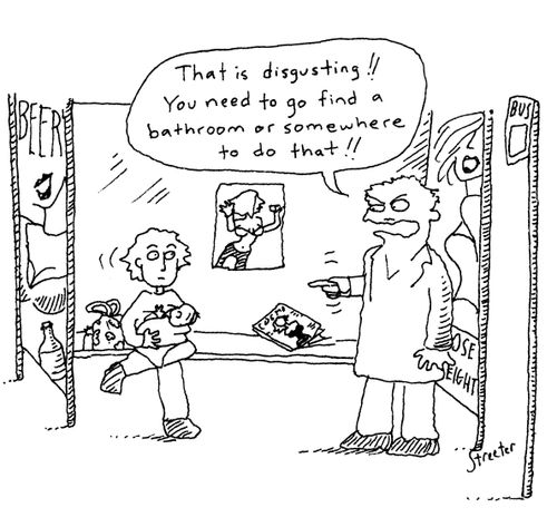 Breastfeeding in public