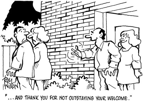 '...and thank you for not outstaying your welcome.'