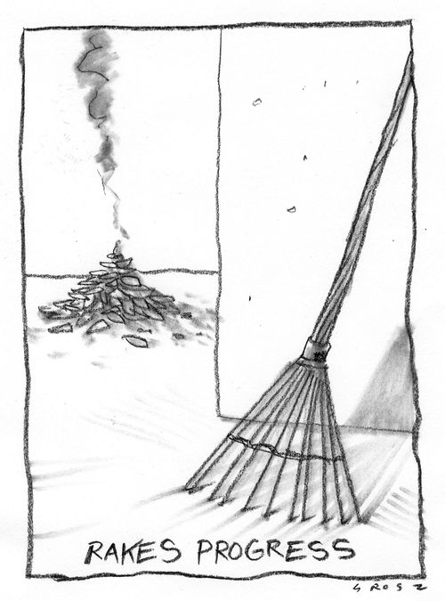 Rake's progress.